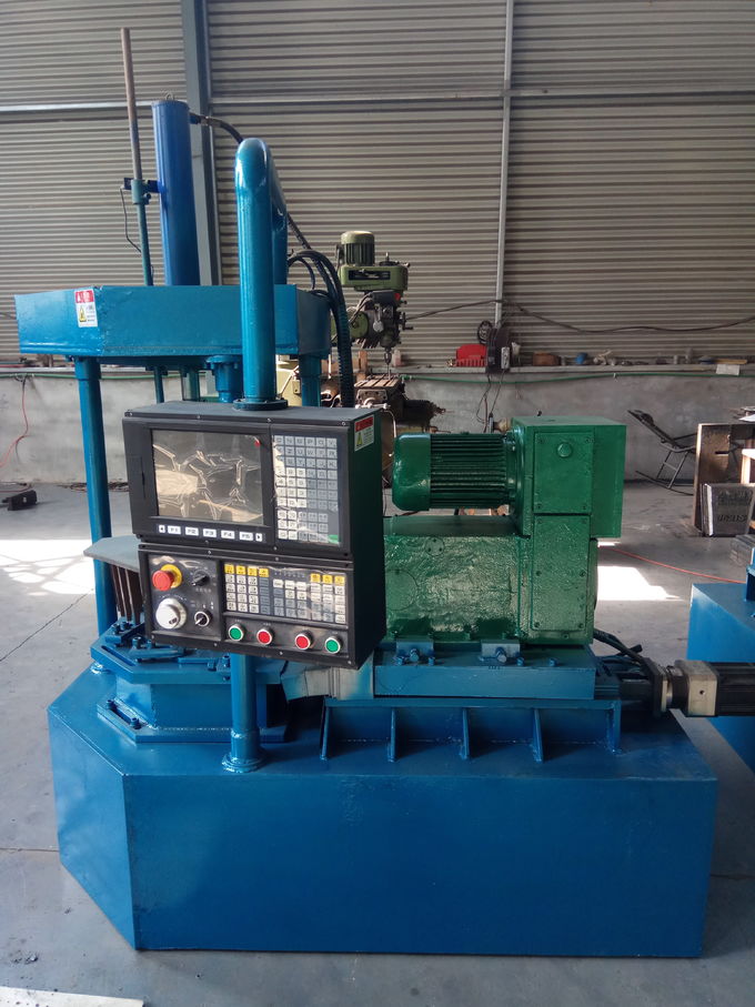 pipe fitting Beveling Machine PLC Control Elbow 1.5KW Hydraulic Pipe