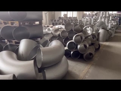 ASME 316L Stainless Steel Threaded Pipe Fittings Welded Elbow Customized Size