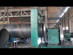 Q235B spiral hollow section Welded steel pipeline SSAW carbon steel pipe