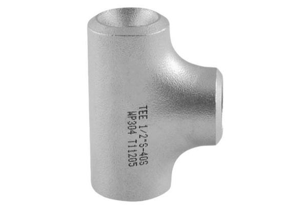 Fittings Ansi B16.9 304 Stainless Steel Pipe Tee Sch30