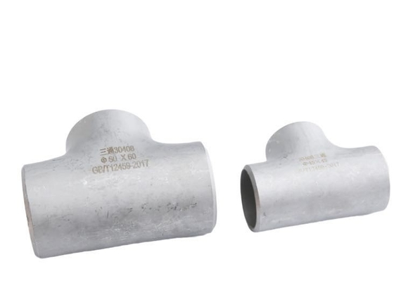 Ansi B16.9 Sch20 Seamless Pipe Fittings 304 Stainless Steel Equal Tee