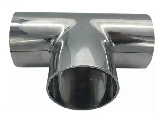 DN8~DN250 Customizable  Stainless Steel  Pipe Tee Fitting T Type Pipe Branch