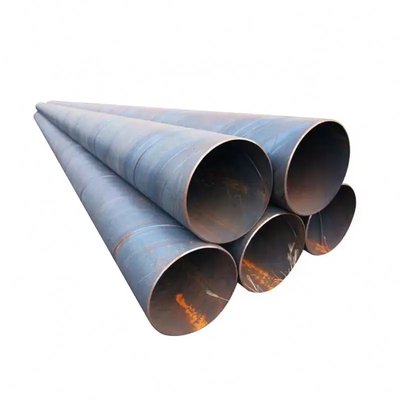 L245 L290 Black Carbon Welded Spiral Steel Pipe 2420x22mm High Strength