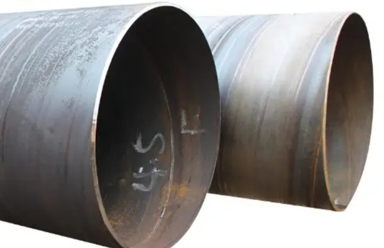 Q235b Carbon Spiral Welded Tube  Seamless Ms Spiral Pipe 219 - 630mm OD