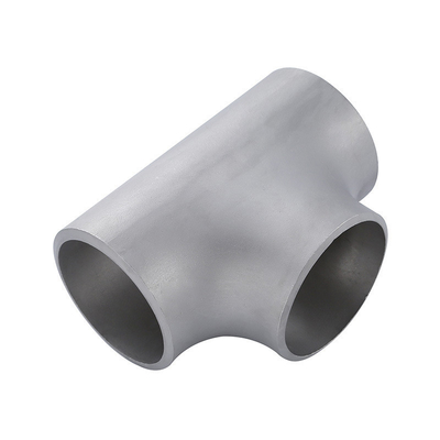 Hot Forming Asme Seamless Pipe Fittings Butt Weld Reducing Tee 8 Inch