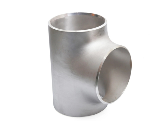 ANSI Alloy Steel Tee Seamless Pipe Fittings Sand Blasting