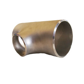 Seamless Pipe Fittings cold forming Semi Seamless Buttweld Carbon Steel tee