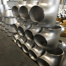 Seamless Pipe Fittings CE Approved , ASME B16 9 Tee Reducing / Seamless Type