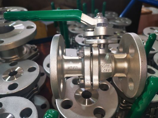 Forged Oem CE 2 Stainless Steel Ball Valve , Industrial Control Valves