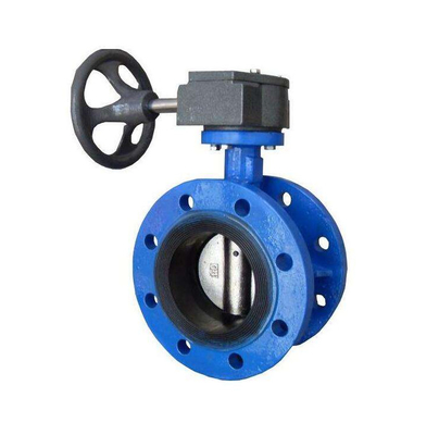 Pn10/16 Flangeless Butterfly Valve Ductile Iron Cast Iron Wafer Or Lug Type