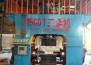 Reducing Carbon Steel 73mm Tee Forming Machine Cold