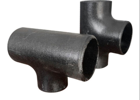 Ansi B 16.9 A234 Wpb Sch40 Seamless Pipe Fittings Carbon Steel Equal Tee