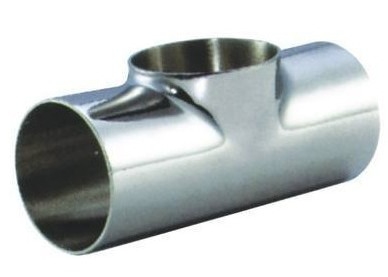 Connection SCH40 Stainless Steel Tee Fittings Weld Long Type 304 316 Ss
