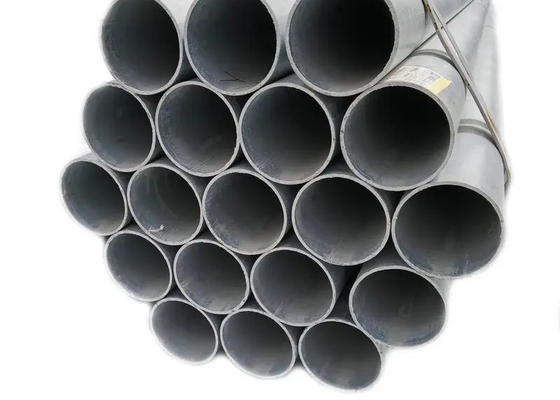 ASTM Black Iron Round Welded Spiral Steel Pipe 0.8mm-12.75mm Thick Wall