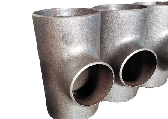 Carbon Steel Seamless Pipe Fittings Annealed ISO Certified For Pressure Applications