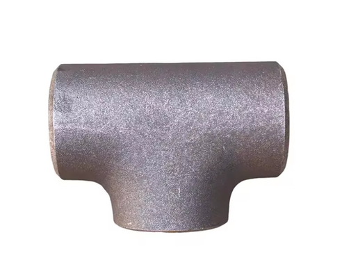 Forged Stainless Steel Seamless Pipe Fittings 9000LBS Pressure Rating Black Diamond Coated