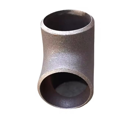 Forged Stainless Steel Seamless Pipe Fittings 9000LBS Pressure Rating Black Diamond Coated