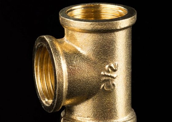 Black Copper Pipe Socket Weld Fittings Equal Reducing BSPT Threaded Pipe Fittings