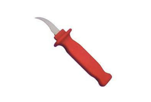 Bend Head Electricians Knife Stainless Steel Body 3 Mm Thickness