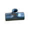 Seamless Pipe Fittings Cold Forming Semi Seamless Buttweld Carbon Steel Equal Tee Pipe Fittings