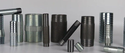 Seamless Steel Hot Dip Galvanized Black Toe Pipe Nipple Fittings