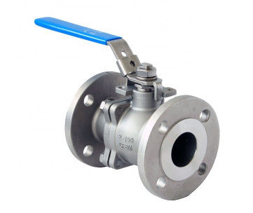 1 Inch Class 150 2pc Ball Valve SS304 SS316 SS316L CF8 WCB Flange End