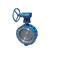 Ptfe Lined Butterfly Valve Cast Iron Lever Operated Wafer Type Manual Industrial Control Valves