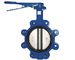 Handles Operate Wafer Butterfly Valve Cast Iron Epdm Seat Dn100 Industrial Control Valves