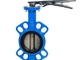 1-1/4 Inch Carbon Steel Butterfly Valve Anti Corrosive Handle Ptfe Seat Wafer Wcb